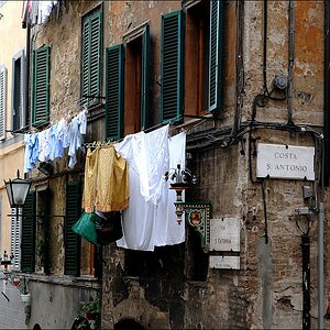 Siena, Strassenszene I