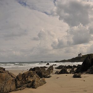 Bretagne, Küste, nachgeschärft