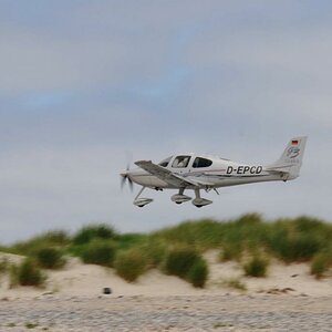 Anflug Helgoland