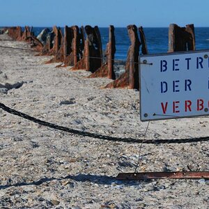 Helgoland, die verbotene Mole- Natürlich trotzdem betreten...