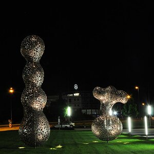 Skulptur Nacht