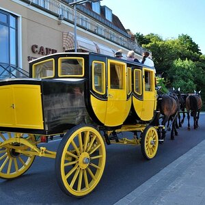Postkutsche in Bad Kissingen