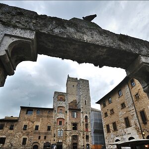 San Gimignano - Durchblick