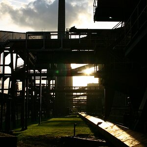Sonnenuntergang Kokerei