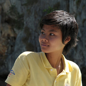 Junger Thai auf Phi Phi Lay