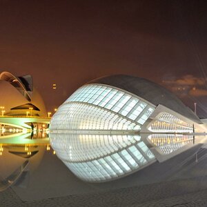 ciutat de les Arts i Ciencies.Valencia.Spain