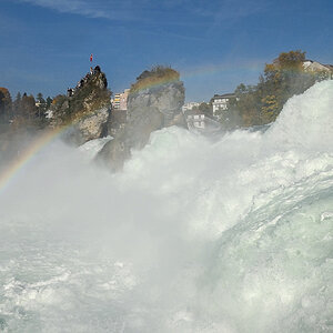 Rheinfall   Regenbogen