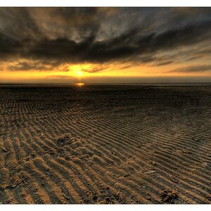 Rømø – Strand im dunklen Winter #2