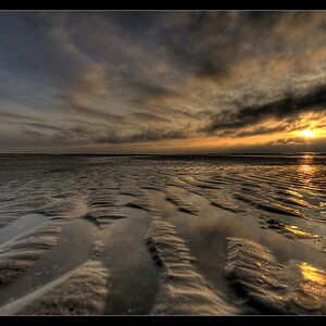 Rømø – Strand im dunklen Winter #4