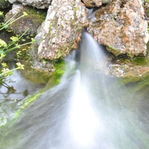 kleiner Wasserfall