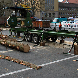 mobiles sägewerk