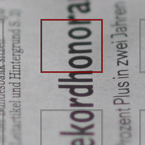 Bild 2
Focus mit etwas Frontfocus