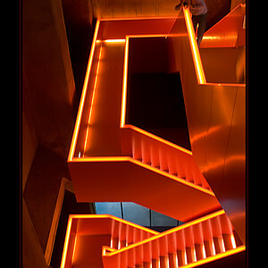 Zeche Zollverein, Treppenhaus der Kohlenwäsche