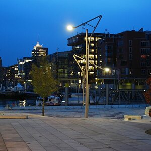 Hafencity am Abend