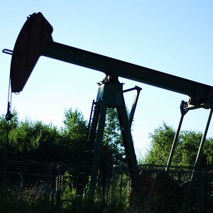 Ölförderpumpe 'Pferdekopf'
