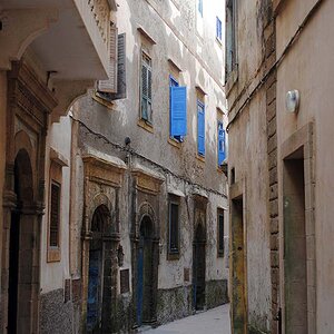 Alley in Essaouira Medina