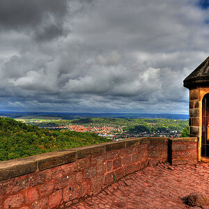 Wartburg, Blick in Land