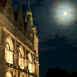dunkel war's, der Mond schien helle...