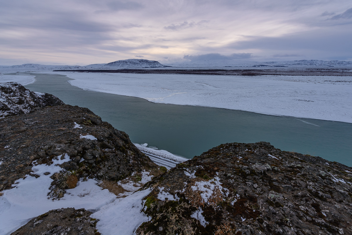 Þjórsá Hekla Búrfell 20160226 081810 island 2016