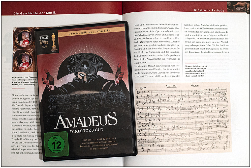023 "Amadeus" DVD Film von Milos Forman