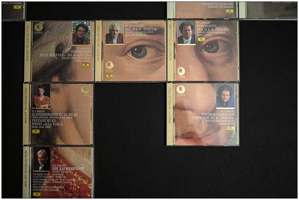 024 Mozart CDs Deutsche Grammophon 3D-Collection