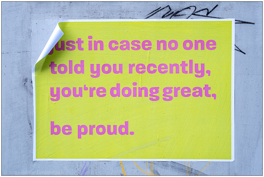 072 Fotospaziergang – Be Proud