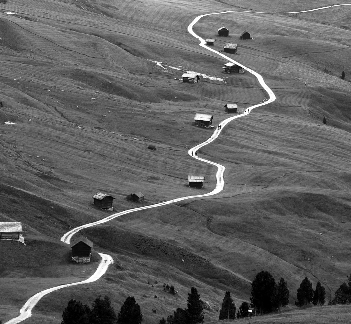 076Brixen der Weg SW