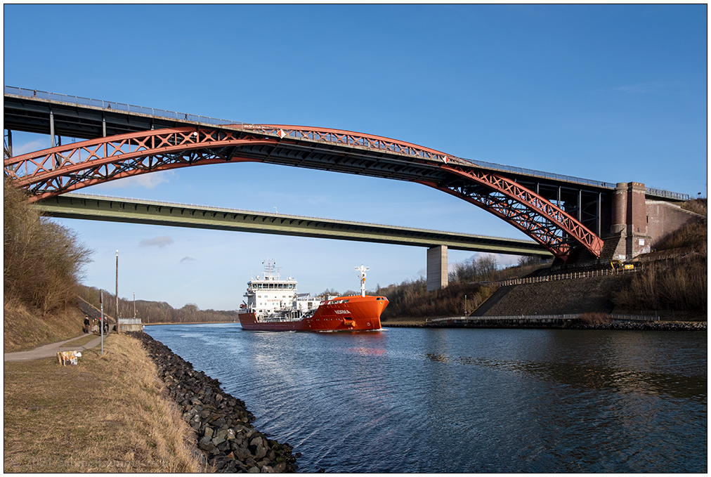 095 Am Nord-Ostsee-Kanal – Alte Levensauer Hochbrücke