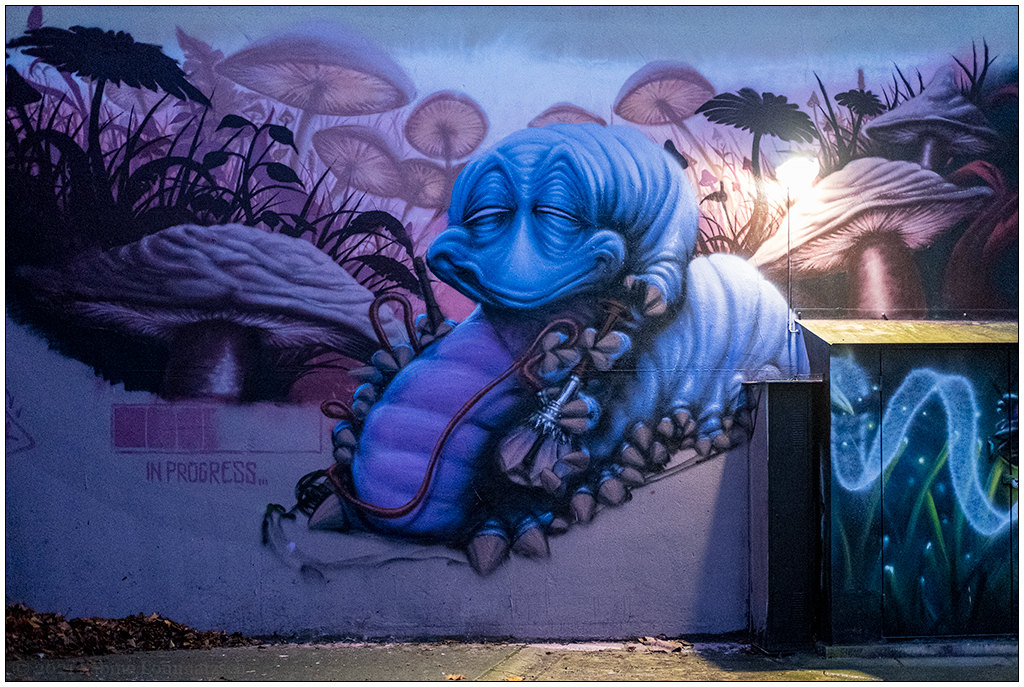 119 Graffiti – Agnes im Wunderland (in progress)