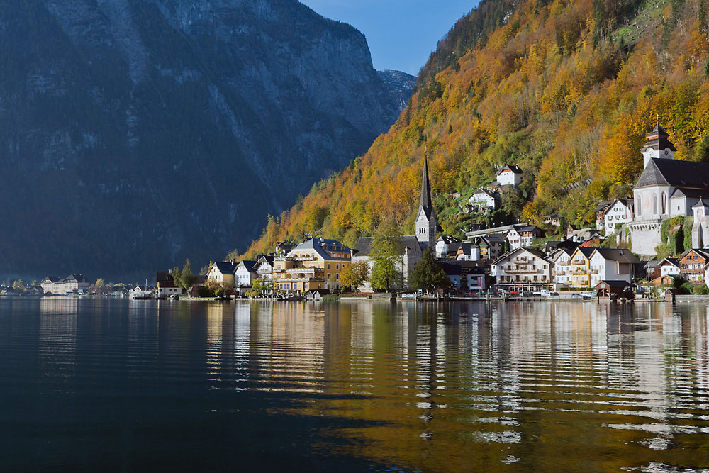 2131021 71K 0568 Morgensonne Hallstatt 1080