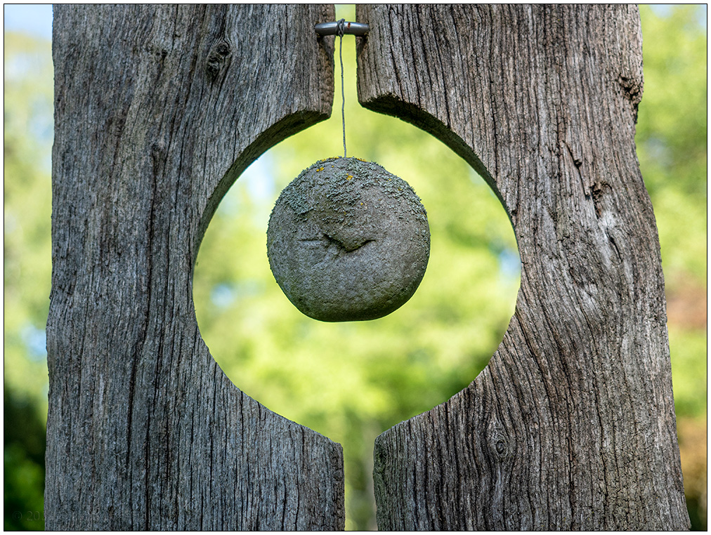 234 Installation "In der Natur bleiben"