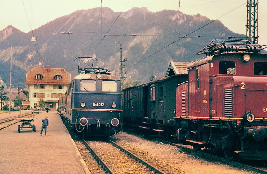 300 4024 f: E41 und E69 in Oberammergau, ca. 1957