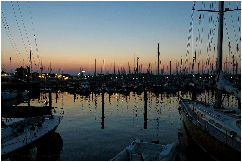 305 Kieler Woche 2005 – Schilksee Abendstimmung IV