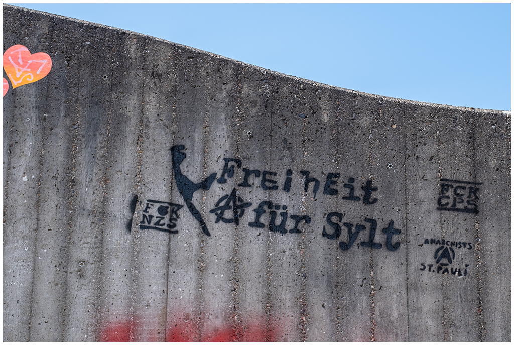 306 Graffiti – Feriheit für Sylt