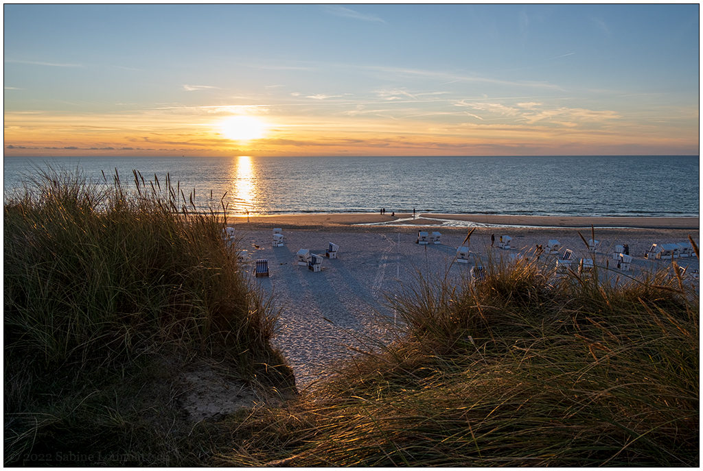 382 Sylt – Sonnenuntergang Kliff Kampen I