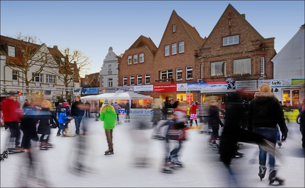 4. Advent 2011 - Eisbahn Lingen