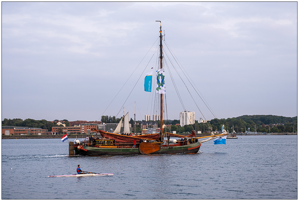 433 Kieler Woche 2020 - Plattbodenschiff "de Albertha"