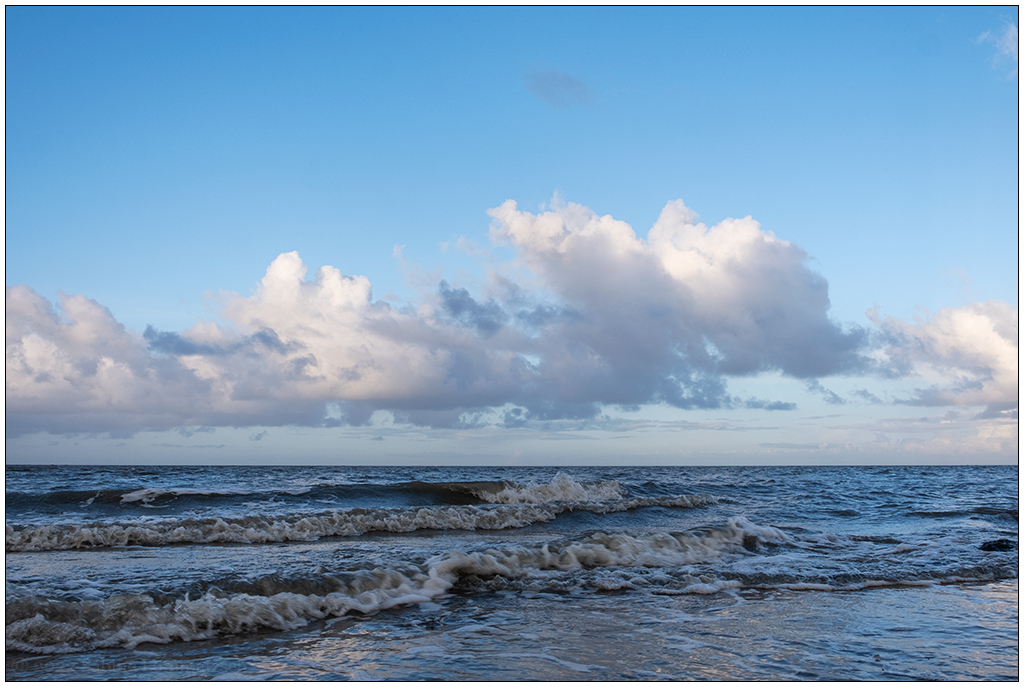 466 Sylt – Wolken überm Wattenmeer in Keitum VI