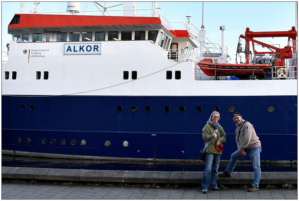 474 Michael und Sabine vor der ALKOR