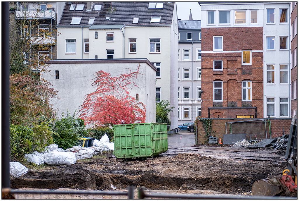 479 Baustellenchaos und neue Blickwinkel durch Hausabriss