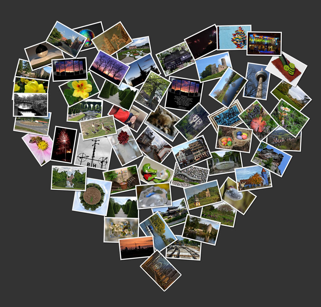 61 herz  collage