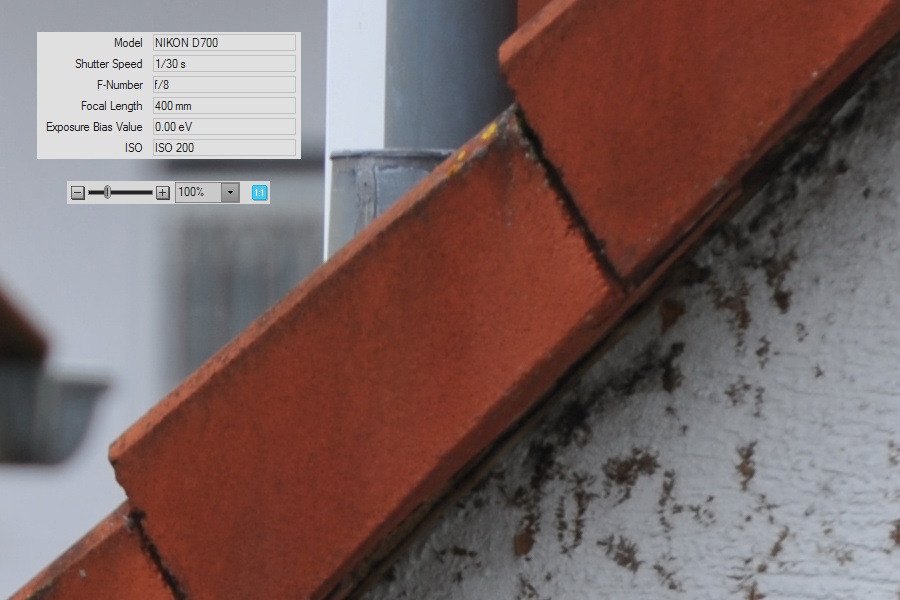 70-200 VR II mit TC2 III bei f=8 1:1 Crop