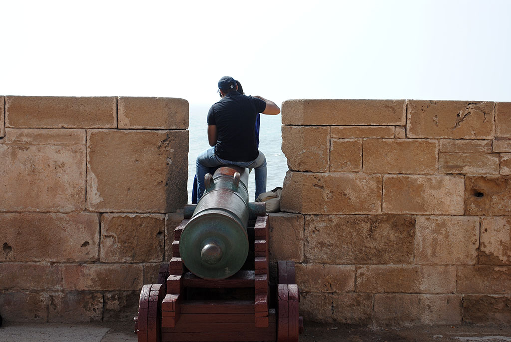 A ride on the cannon