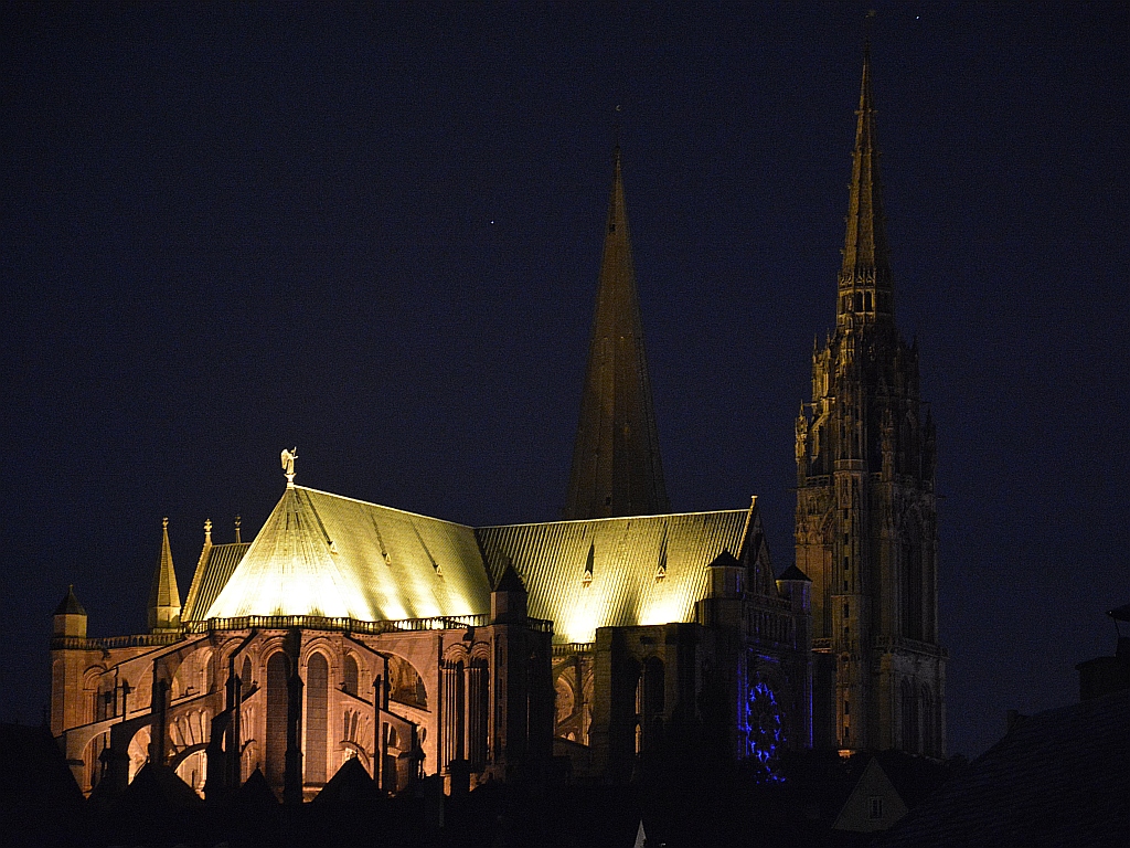 Abend bei der Kathedrale