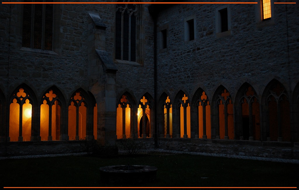 abends im Kloster