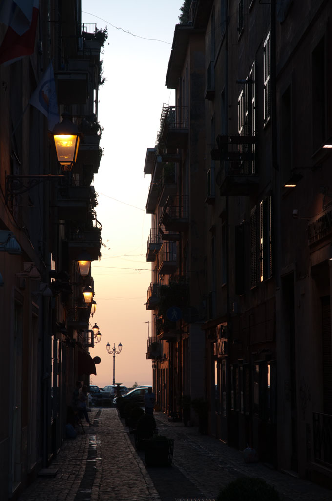 Abends in Frascati