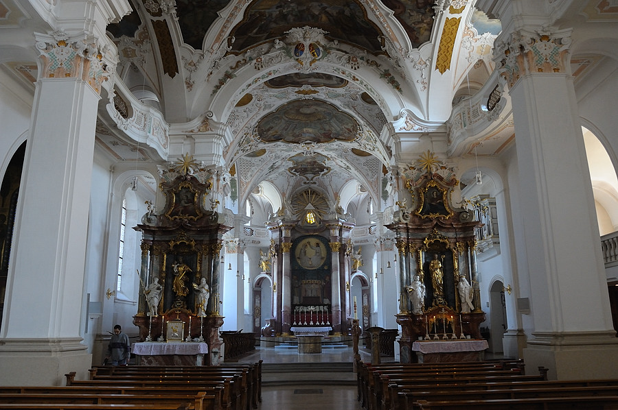 Abteikirche Beuron Hauptschiff
