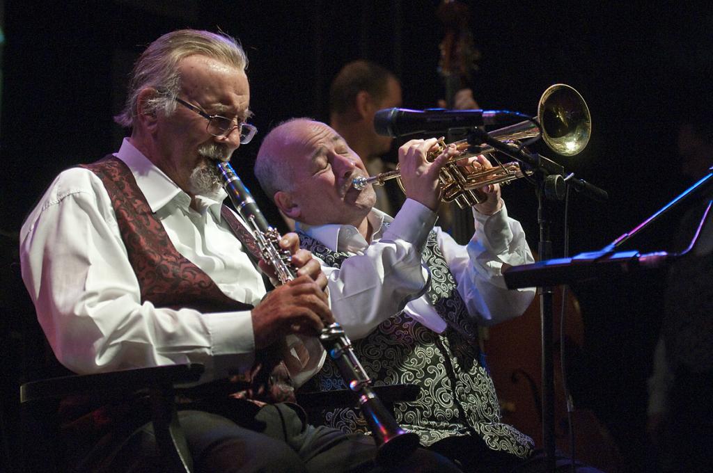 Acker Bilk mit Enrico Tomasso