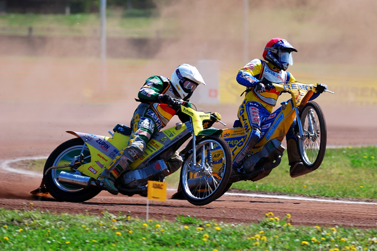 Action auf der Kurzbahn (Speedway)