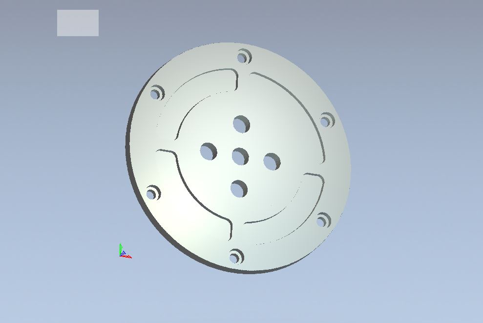 Adapterplatte Variante 1